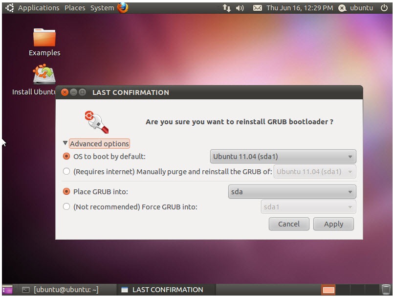 Boot-Repair &ndash; Recupere o GRUB ap&oacute;s instalar o Windows