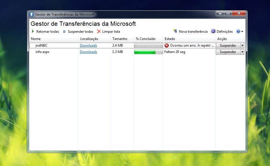 Gestor de Transferências da Microsoft – Para quê alternativas?