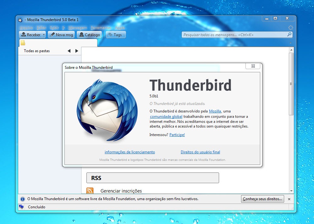 Mozilla Messaging lan&ccedil;a Thunderbird 5 beta
