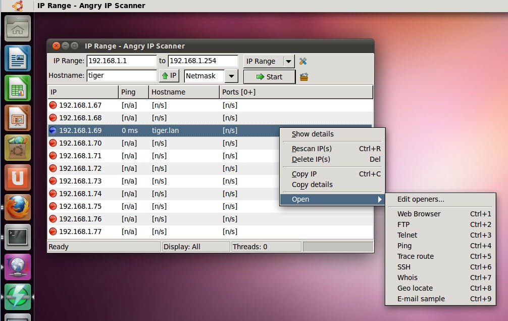 Angry IP Scanner