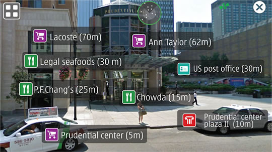 Nokia Live View – Realidade aumentada para Symbian