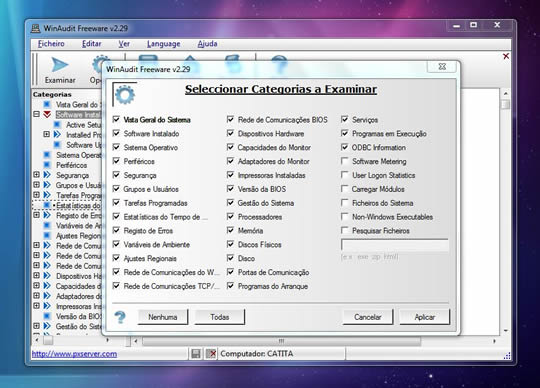 WinAudit 2.29 – Uma radiografia do seu computador