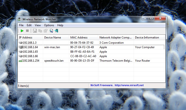 Wireless Network Watcher – Veja quem anda na sua rede
