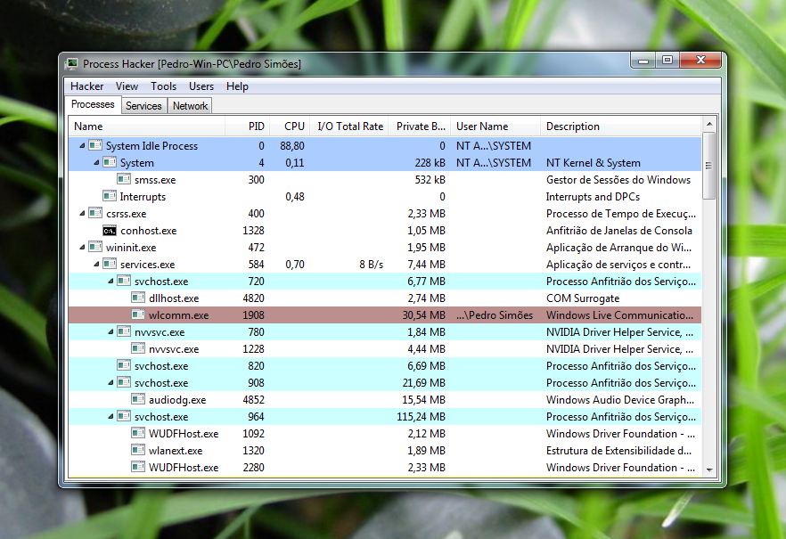 Process Hacker – O seu PC debaixo de olho