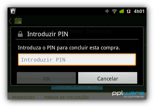 Novo Android Market acrescenta protecção com PIN e +1
