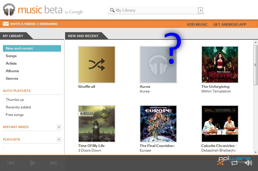 Adicione ou altere capas nos álbuns do Google Music beta