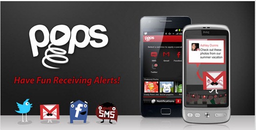 Pops – Alertas divertidos no Android
