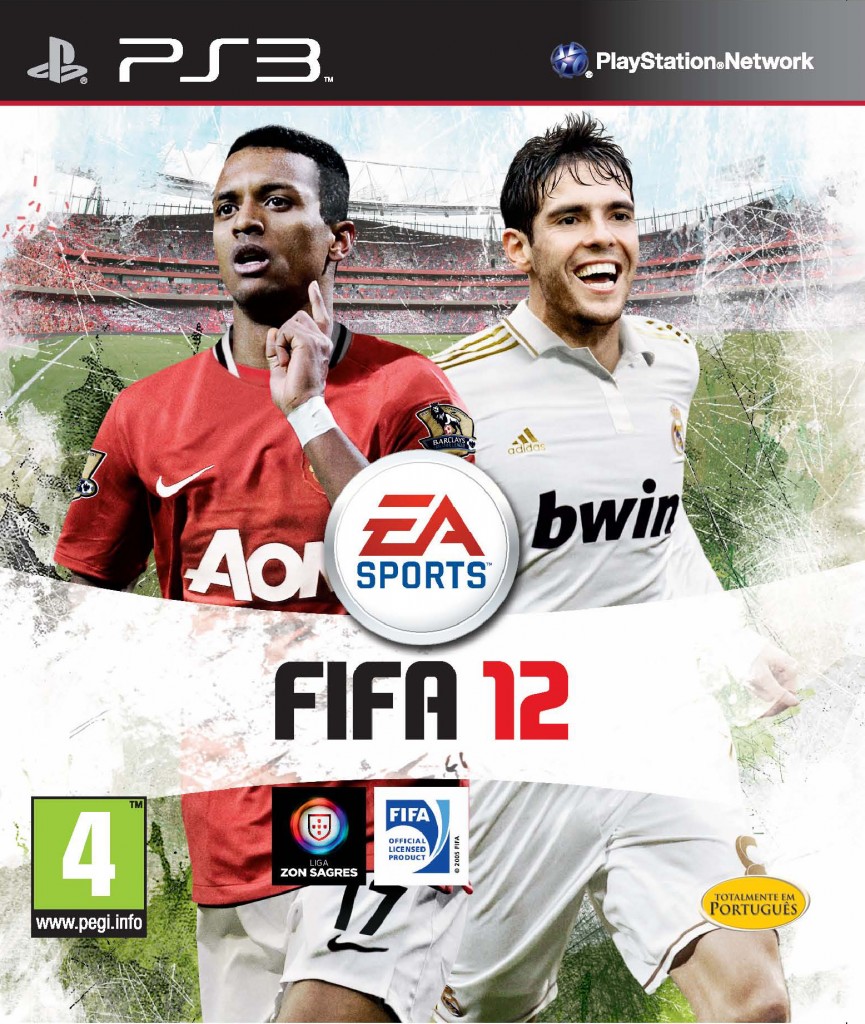 Nani, é capa de FIFA 12 em Portugal!