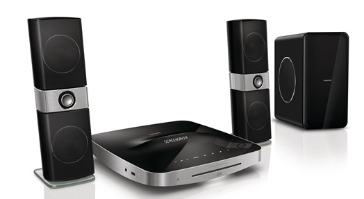 HTS9221 Philips 3D Blu-Ray Crystal Clear SoundHub Home Theater System STANDARD IMAGE