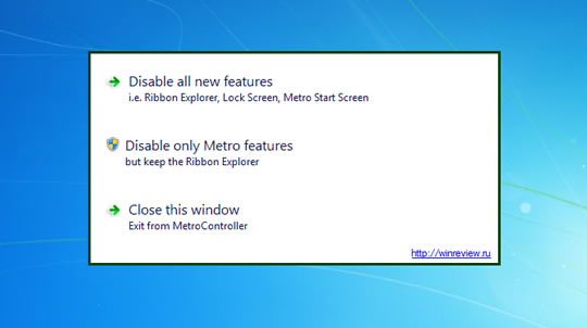 Metro Controller – Gestão simples da interface do Windows 8
