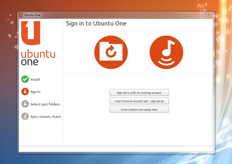 Ubuntu One Beta 2 para Windows está disponível