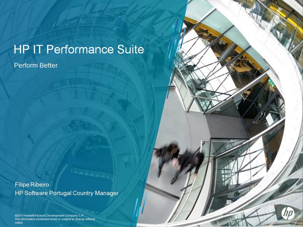 HP apresenta IT Performance Suite