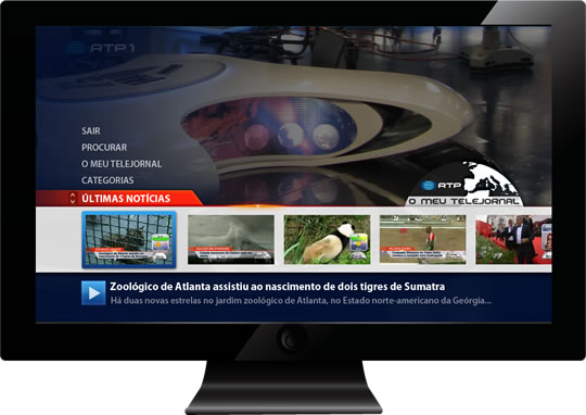 O Meu Telejornal – Aplicação interativa pioneira em Portugal