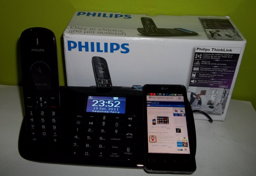 Philips ThinkLink &ndash; O seu smartphone no telefone fixo