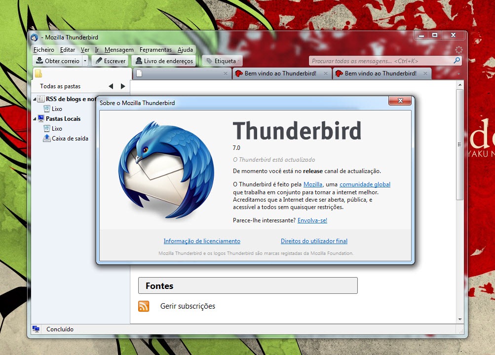 Thunderbird 7 – Um dos melhores clientes de e-mail