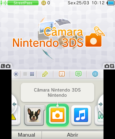 Gravação de vídeo 3D chega à Nintendo 3DS …
