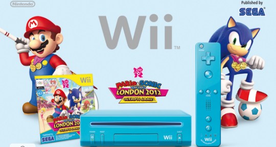 Nintendo anuncia Pack Wii Azul com Mario e Sonic!