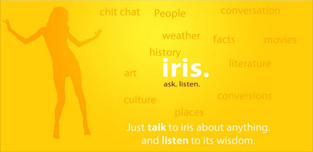 Conheça o IRIS, o concorrente do SIRI para Android