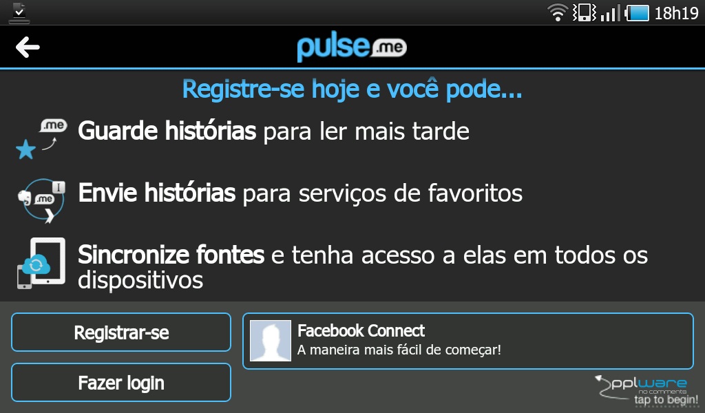 Pulse News já permite sincronizar fontes entre dispositivos