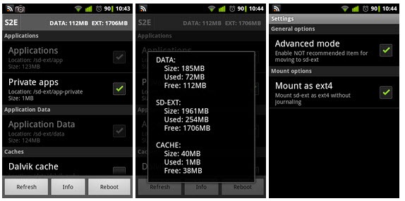 S2E no Android – Mover aplicações da memória interna para SD