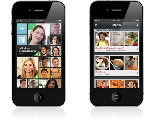 Hello e Food, duas novidades da Evernote
