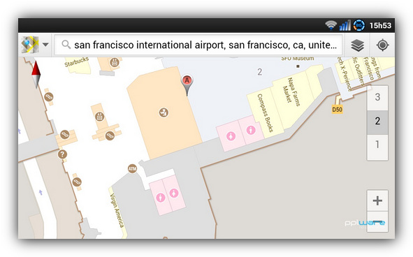 Google Maps estende-se ao interior de edifícios…