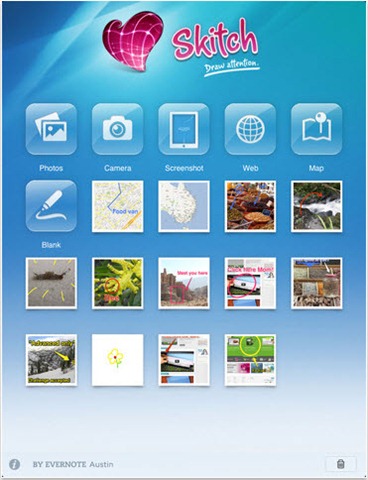 Skitch &ndash; &Eacute; hora de rabiscar tamb&eacute;m no iPad