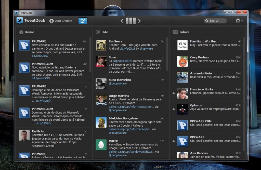 TweetDeck – Agora no Windows e no Mac OS
