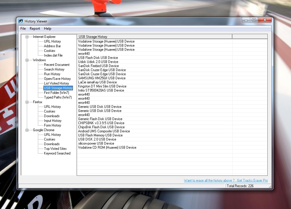 History Viewer – Histórico do Windows numa única interface