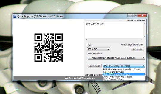 QRGen – Gere os seus códigos QR de forma simples