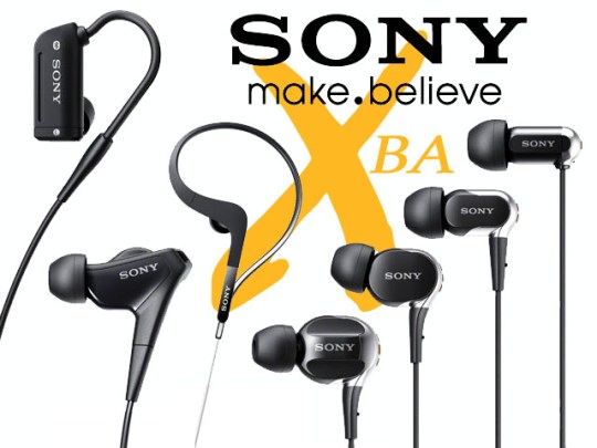 Sony apresenta 4 auscultadores in-ear da gama XBA na CES 2012