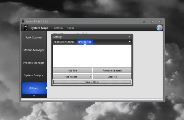 System Ninja – Gestão simples do Windows