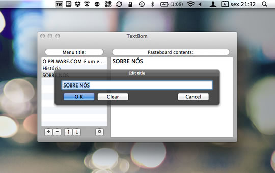 Text Boom – Melhore o clipboad do seu mac