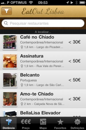 EatOut Lisboa em primeiro no top Apple de aplicações gratuitas!