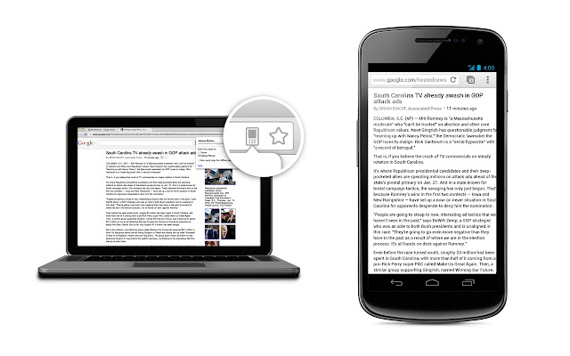 Chrome to Mobile Beta – a ligação entre o PC e o Android