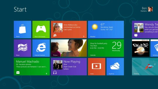 Microsoft anuncia Windows 8 Consumer Preview