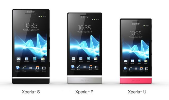 Sony apresenta o Xperia P e Xperia U