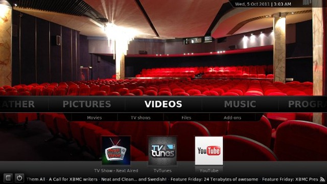 XBMC 11 Eden já está disponível para download