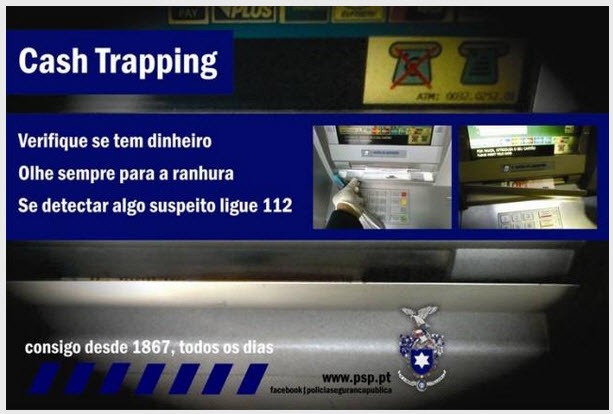 Cashtrapping – A Pol&iacute;cia de Seguran&ccedil;a P&uacute;blica volta a avisar