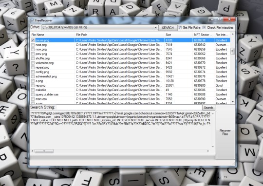 FreeRecover – Recupere ficheiros em drives NTFS
