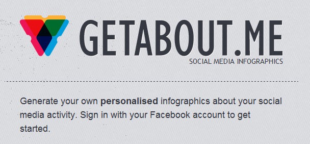 GetAbout.me: Crie um infogr&aacute;fico do seu Facebook