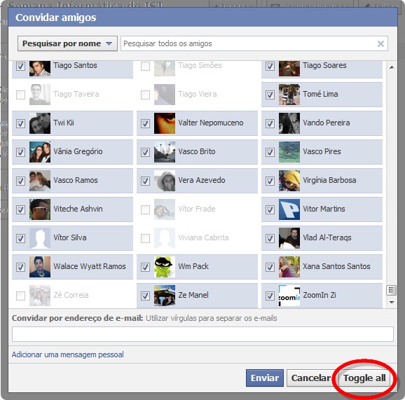 Extensão Chrome: Facebook Inviter – Convites para todos!