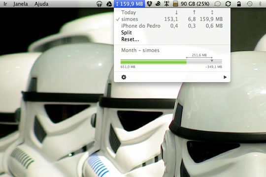 Bandwidth+ – Monitorize a utilização da rede no seu Mac