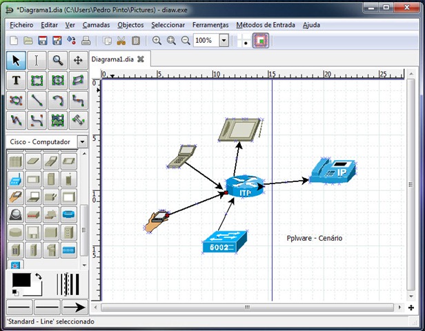 Dia 0.97.2 &ndash; A alternativa gratuita ao Microsoft Visio