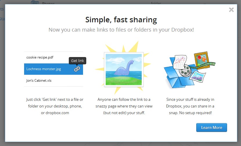Dropbox facilitou ainda mais a partilha de ficheiros