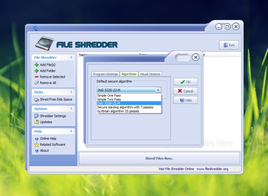 File Shredder – Apagar ficheiros de vez no seu Windows