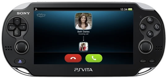 Skype leva videochamadas para a PlayStation Vita