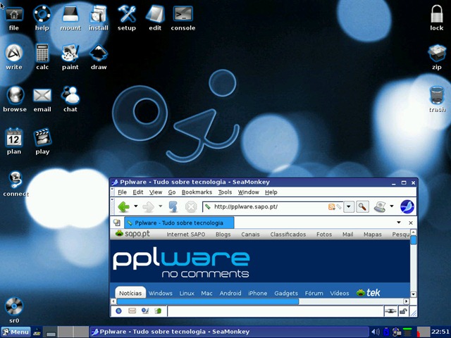 Puppy 5.3 – Um linux muito pequeno, potente e muito rápido!