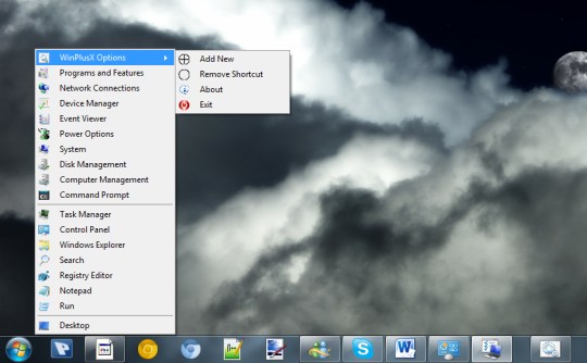 Tenha o menu Win+X no seu Windows 7 ou XP