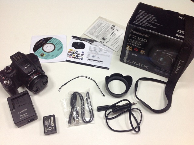 Unboxing: Panasonic Lumix FZ 150